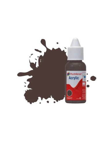 HUMBROL ACRYLIC DROPPER BOTTLE 14ML No 173 Track Matt 