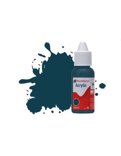 HUMBROL ACRYLIC DROPPER BOTTLE 14ML No.230 PRU Blue Matt 