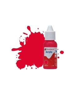 HUMBROL ACRYLIC DROPPER BOTTLE 14ML No.238 Red Arrow Gloss 
