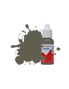 HUMBROL ACRYLIC DROPPER BOTTLE 14ML No.241 RLM 70 Schwartzgrun Matt 