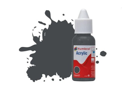 HUMBROL ACRYLIC DROPPER BOTTLE 14ML No.243 RLM 72 Grun Matt 