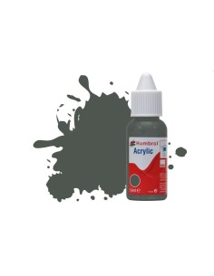 HUMBROL ACRYLIC DROPPER BOTTLE 14ML No.244 RLM 73 Grun Matt 