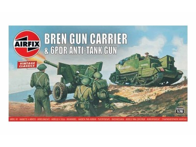 Bren Gun Carrier& 6 pdr AT Gun,Vintage Classics 