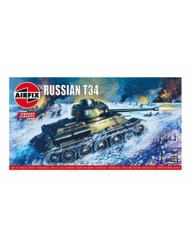 Russian T-34 Medium Tank,Vintage Classic 