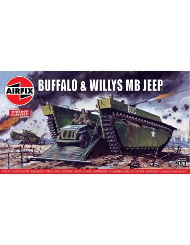 Buffalo Amphibian LVT & Jeep 