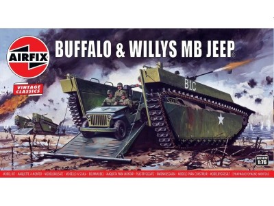 Buffalo Amphibian LVT & Jeep 