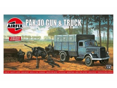 Opel Blitz & Pak 40 Gun, Vintage Classic 