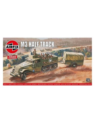 M3 Half Track & 1 Ton Trailer, Vintage Classics 