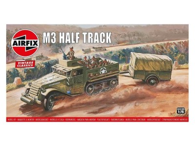M3 Half Track & 1 Ton Trailer, Vintage Classics 