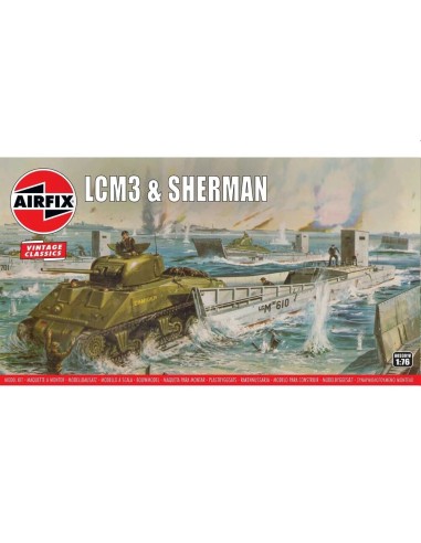 LCM3 & Sherman Tank 