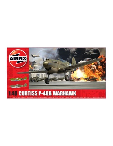 Curtiss P-40B Warhawk 1:48 