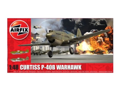Curtiss P-40B Warhawk 1:48 