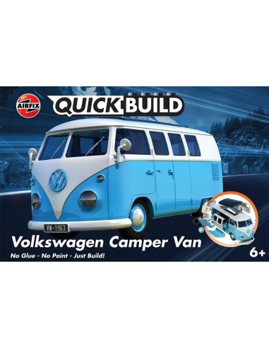 QUICKBUILD VW Camper Van - Blue 