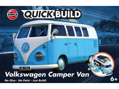 QUICKBUILD VW Camper Van - Blue 