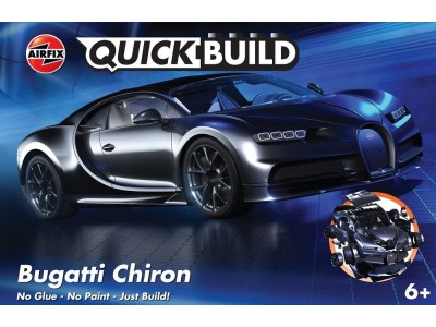 QUICKBUILD Bugatti Chiron - Black 