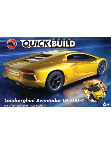 QUICKBUILD Lamborghini Aventador - Yellow 