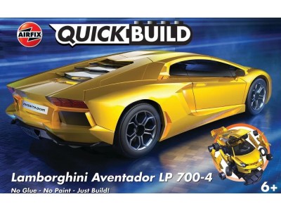 QUICKBUILD Lamborghini Aventador - Yellow 