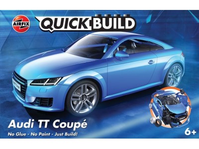 QUICKBUILD Audi TT Coupe - Blue 