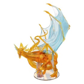 Adult Topaz Dragon: D&D Icons of the Realms Miniatures