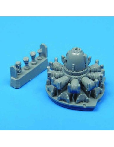 P-47D Thunderbolt Engine für Tamiya Bausatz 