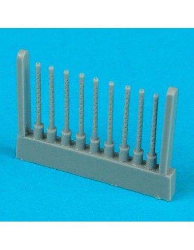 B-26C Marauder gun barrels für Airfix Bausatz 