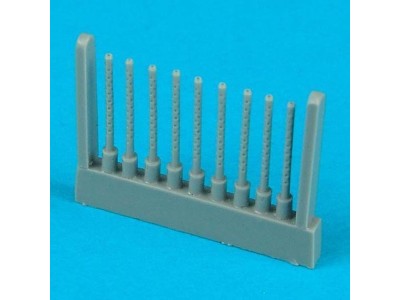 B-26C Marauder gun barrels für Airfix Bausatz 