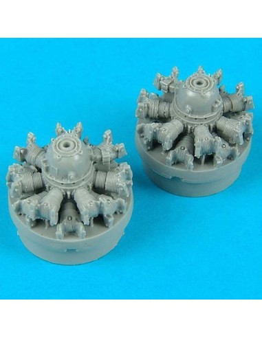 C-47 Dakota engines (for Italeri) für Italeri Bausatz 