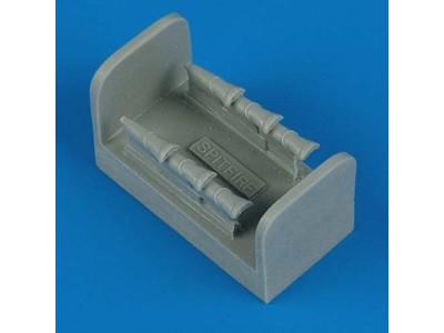 Spitfire Mk.V exhaust für Tamiya Bausatz 