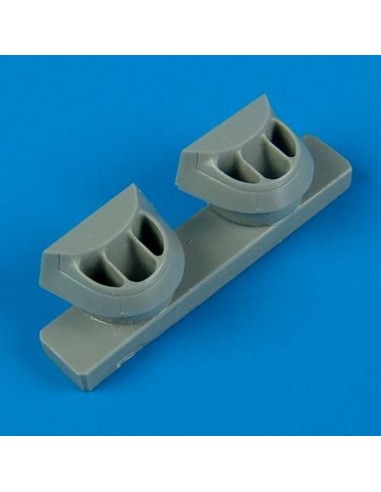 P-38J Lightning correct air intakes für Academy Bausatz 