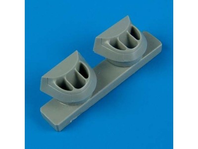 P-38J Lightning correct air intakes für Academy Bausatz 