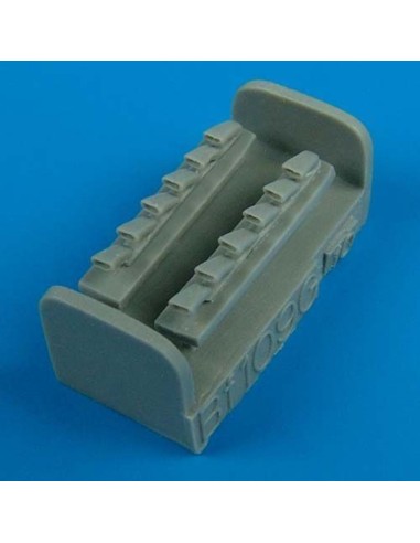 Bf 109G-10 exhaust für Revell Bausatz 