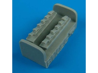 Bf 109G-10 exhaust für Revell Bausatz 