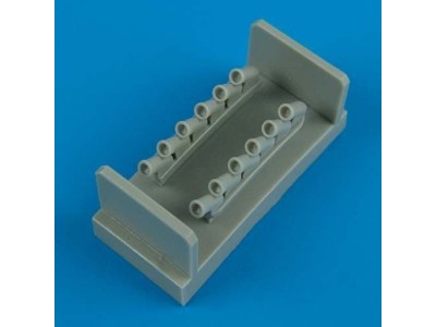 Spitfire Mk.IX exhaust - round (AIRFIX) 