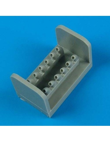 Curtiss P-40B exhaust for Airfix 