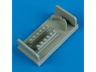 P-40B/C exhaust & damper cooler fir Airf 