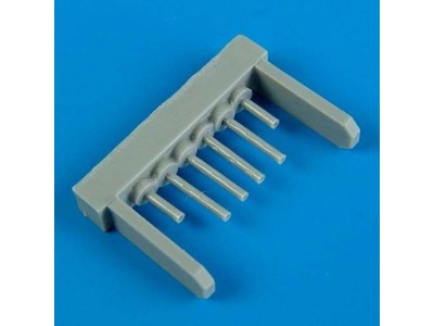 P-40B/C gun barrels for Airfix 