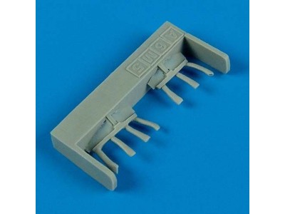 A6M5 Zero exhaust for Tamiya 