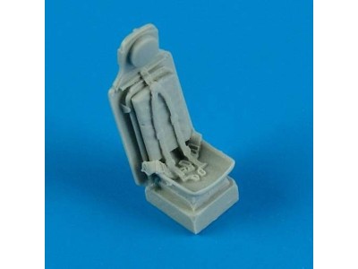 P-51D Mustang seat with safety belts 