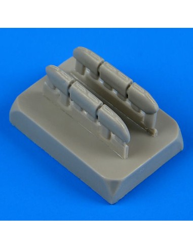 Hurricane Mk.I early exhaust for Airfix 