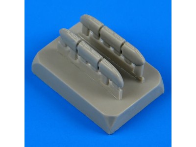 Hurricane Mk.I early exhaust for Airfix 