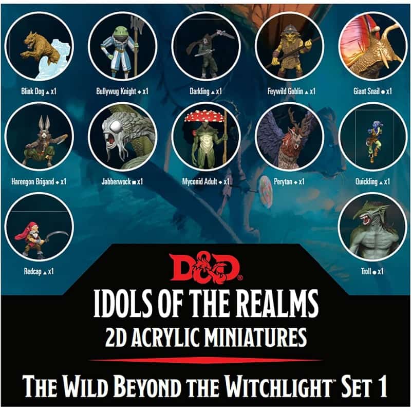 D&D Idols of the Realms: The Wild Beyond The Witchlight : 2D Set 1