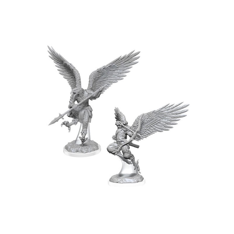Aarakocra Fighters (PACK OF 2): D&D Nolzur's Marvelous Unpainted Miniatures (W17)