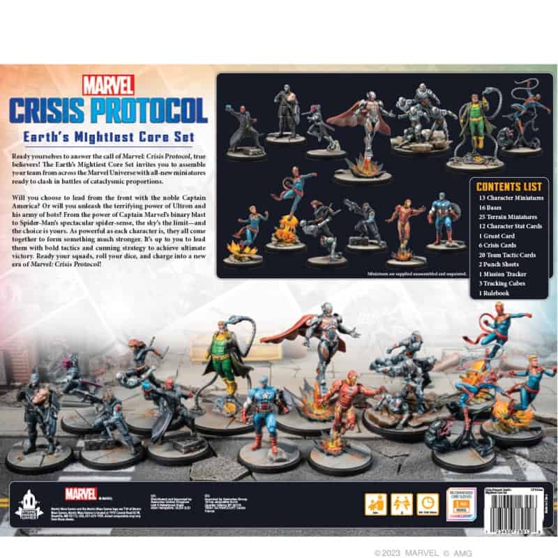 VF EARTH'S MIGHTIEST CORE SET Marvel Crisis...