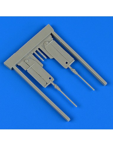 Bf 109 G-6 gun barrels for Tamiya 