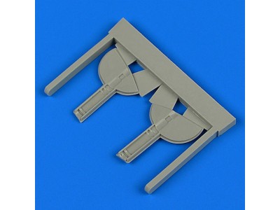 Spitfire Mk.I undercarriage covers for Tamiya 