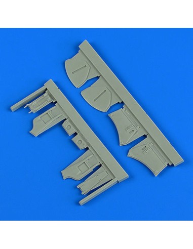 Hawker Hunter undercarriage covers for Airfix 