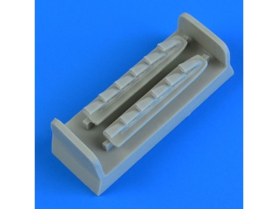 Bf 109G-10 exhaust for Revell 
