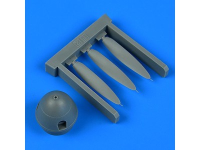 Bf 109F-2 propeller for Eduard 
