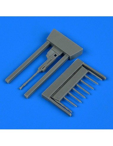 Fokker G-1 gun barrels and machine gun for Micromir 