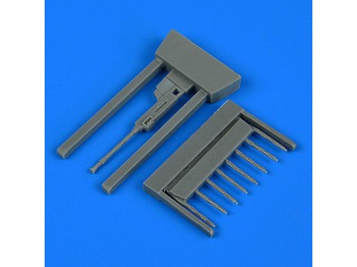 Fokker G-1 gun barrels and machine gun for Micromir 